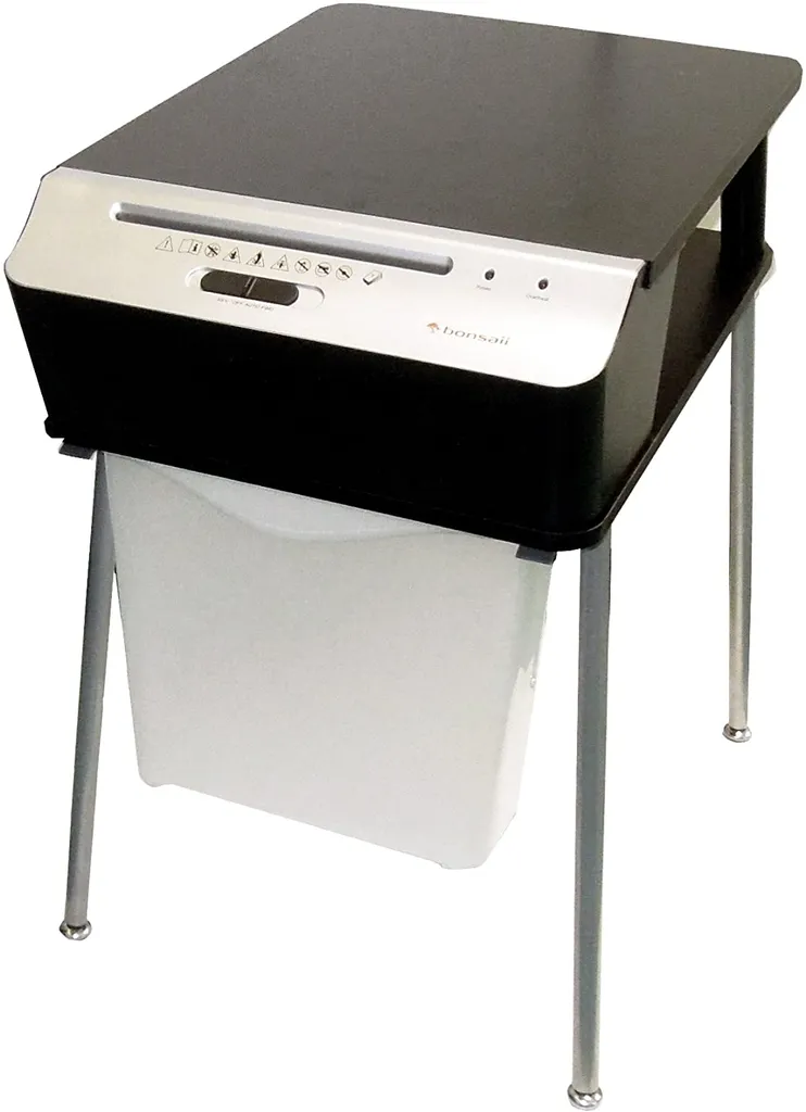 Bonsaii 510909 Doc Shred Fit Destructeur de Documents Coupe Particules