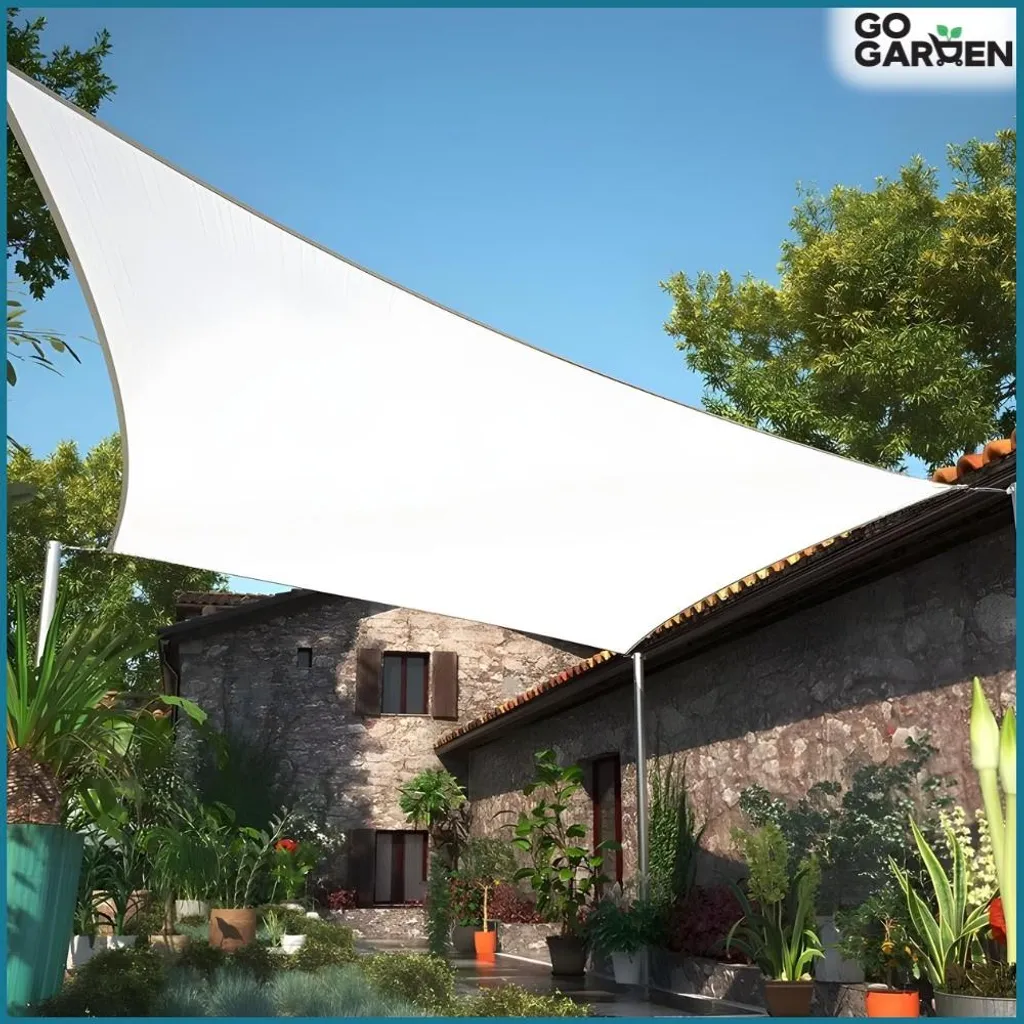 Vela Ombreggiante Zolta 3.6m x 3.6m - Tessuto Tecnico Impermeabile UV95 - 16