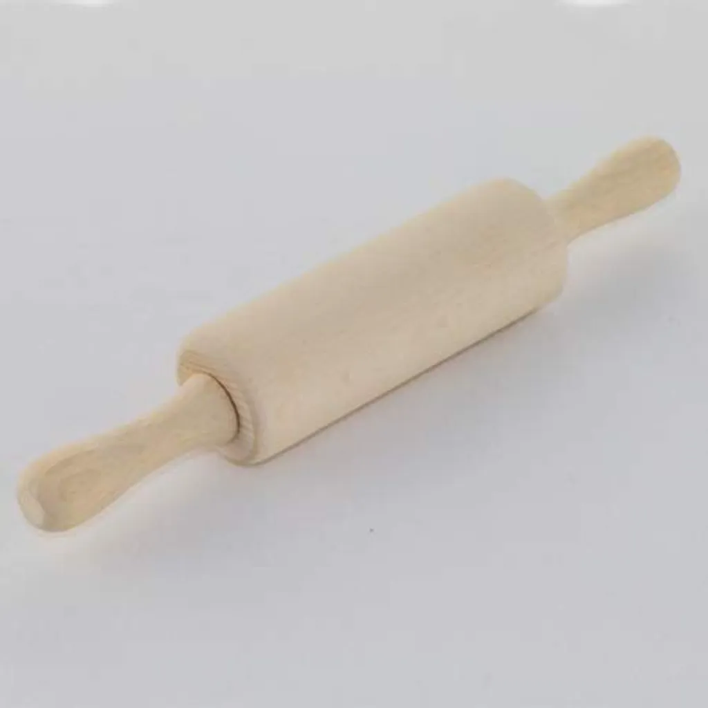 VBS XXL Mini-Nudelholz 20,5 Cm Set 2 Stk - Holz Küchenutensilie