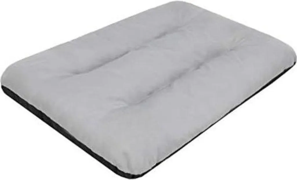 Tapis de sol pour chien 90 x 60 cm gris clair - Couchage grand confort