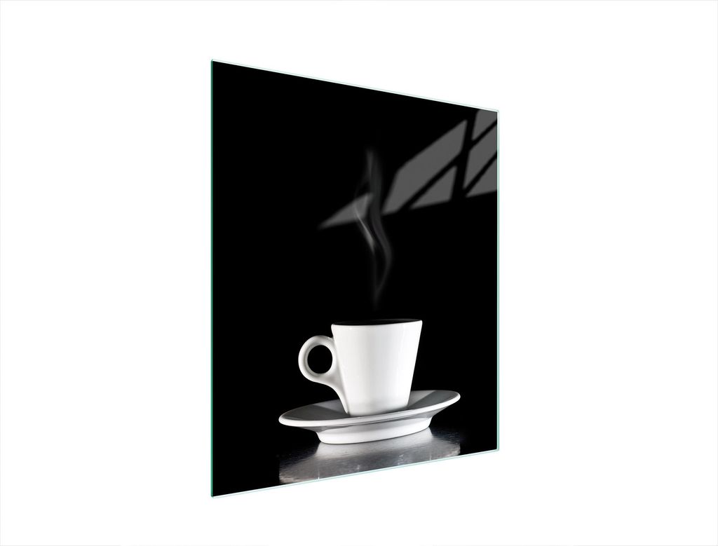 Glasschneidebrett 45x52 Kaffee