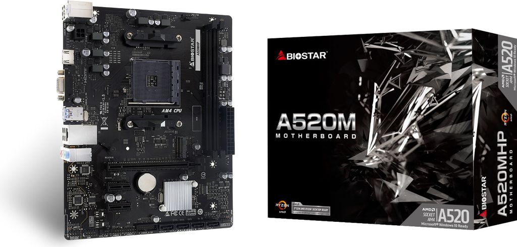 Biostar A520MHP (A520,AM4,mATX,DDR4) (A520MHP)