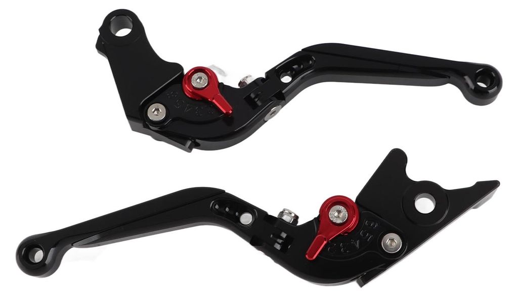 2 Stück Motorrad-Brems- und Kupplungshebel, 6-fach verstellbar, verbesserte Bremsleistung, Aluminiumlegierung, klappbar, für CBR250R 2010 bis 2020