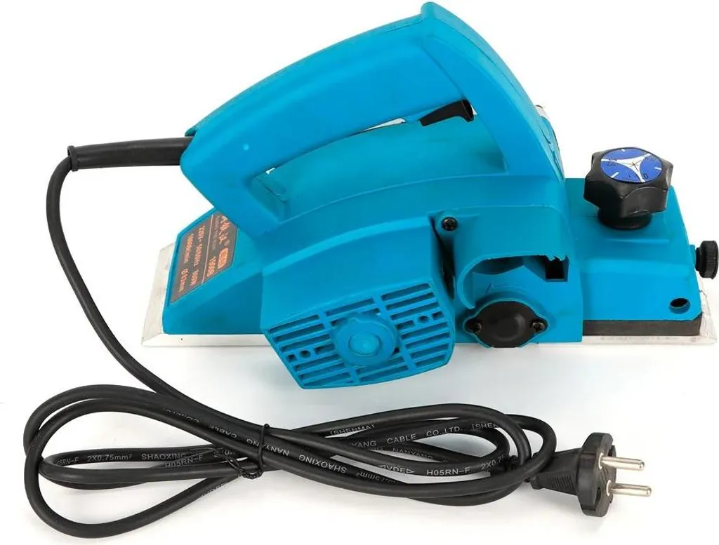 Fraiseuse à bois portative pour menuiserie DIY, coupe précise et bleu