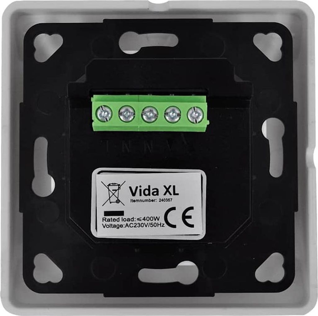 vidaXL Kontroller für Drehmotor-Rollladen mit Timer