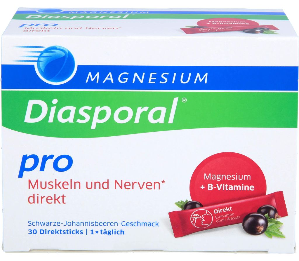 Magnesio-Diasporal Pro Muscoli e Nervi bastoncini diretti Immagine del prodotto 