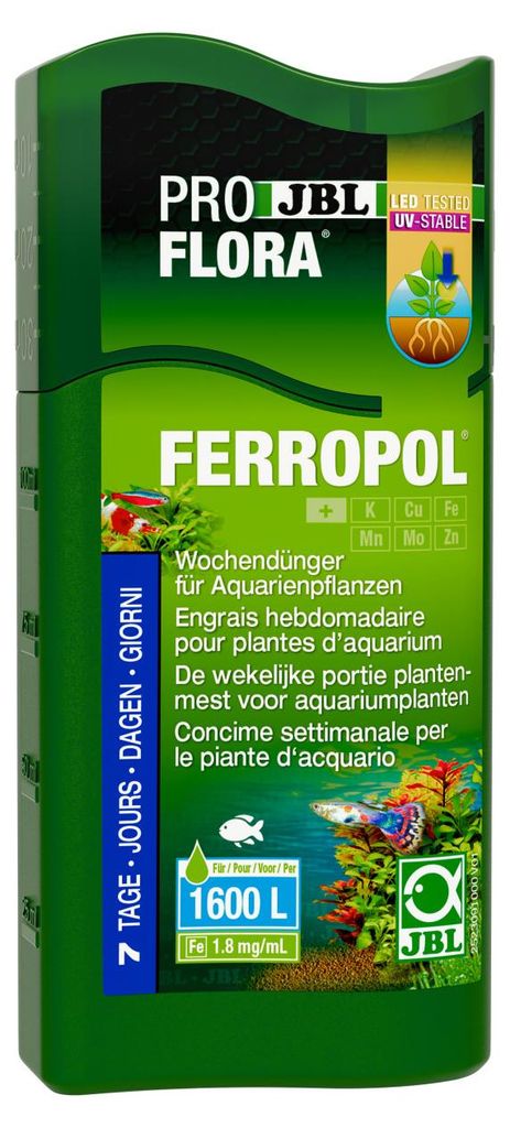JBL Aquarium Pflanzendünger Profiflora Ferropol 100 ml Produktbild 