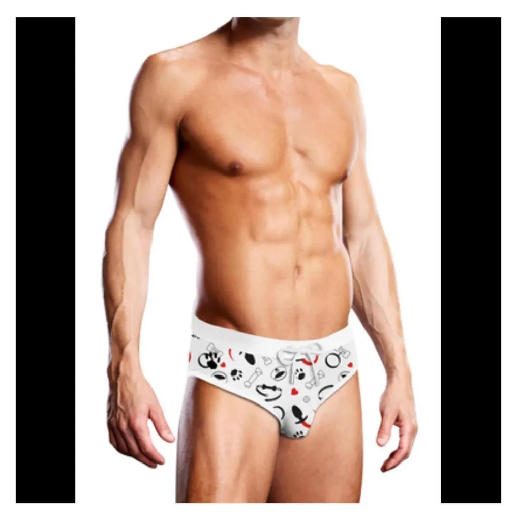 Slip de bain anti-irritation Prowler imprimé Puppie taille S ajusté