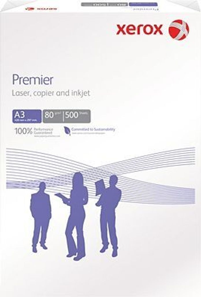xerox Kopierpapier Premier DIN A3 80 g/qm 500 Blatt