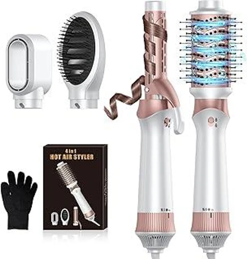 Recensione Spazzola Aria Calda 4 in 1 Bianca - Volumizzante Ionica
