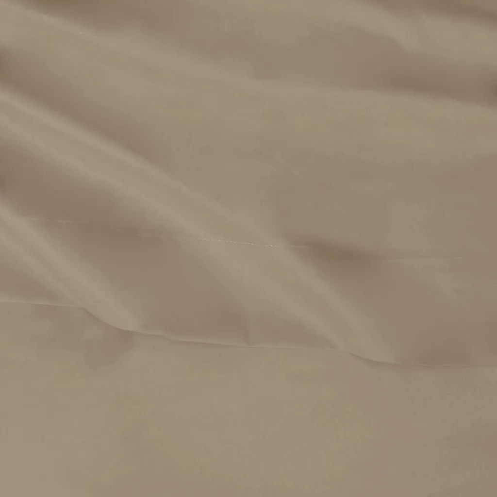 Belledorm Cache-sommier Valance Percale BM179 Petit Lit Double Noyer - 3