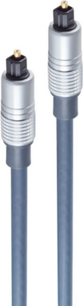 shiverpeaks Câble Toslink Mâle Mâle Professionnel Fibre Optique 2m