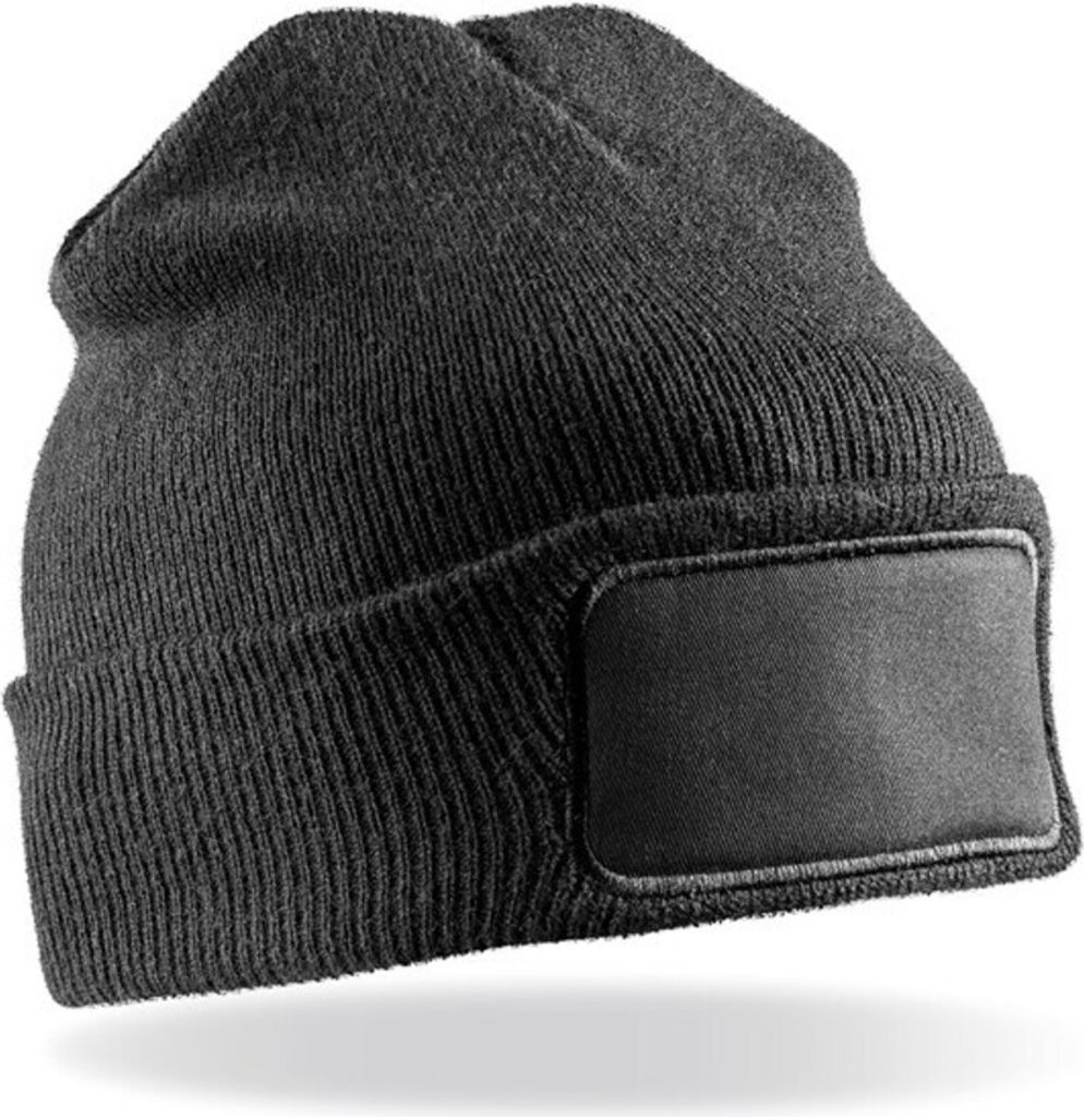 Result Genuine Recycled - Mütze für Herren/Damen Uni RW7934 (Einheitsgröße) (Schwarz)