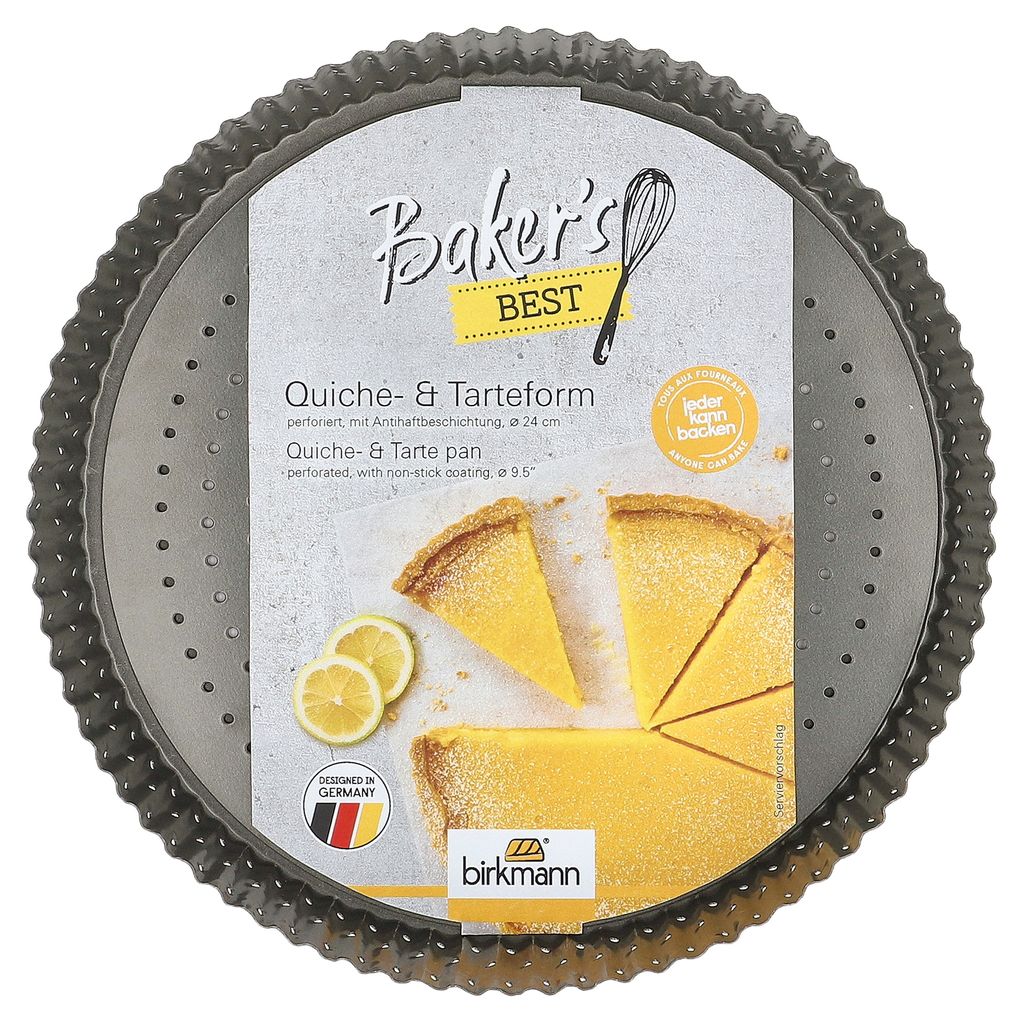 BIRKMANN Quiche- und Tarteform, Ø 24 x H 3 cm, mit Produktbild 