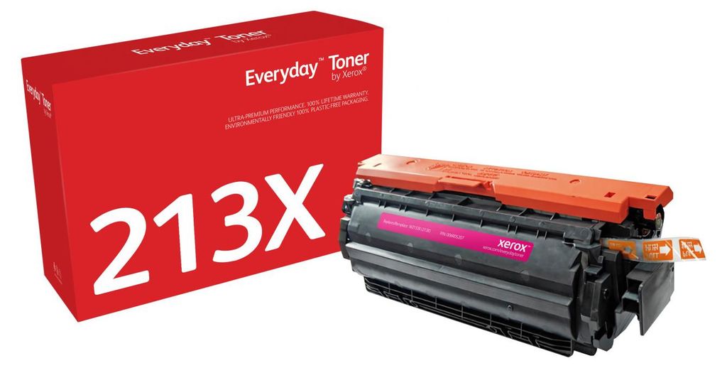 Everyday Magenta Tonermodul von Xerox kompatibel mit HP 213X (W2133X), Hohe Kapazität