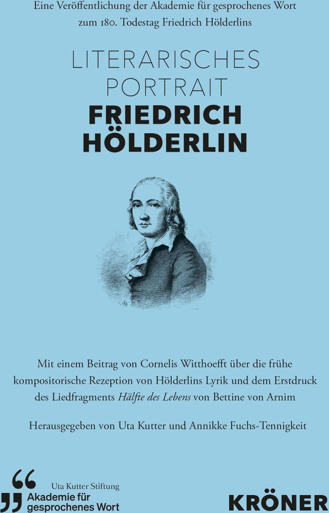 Literarisches Portrait Friedrich Hölderlin