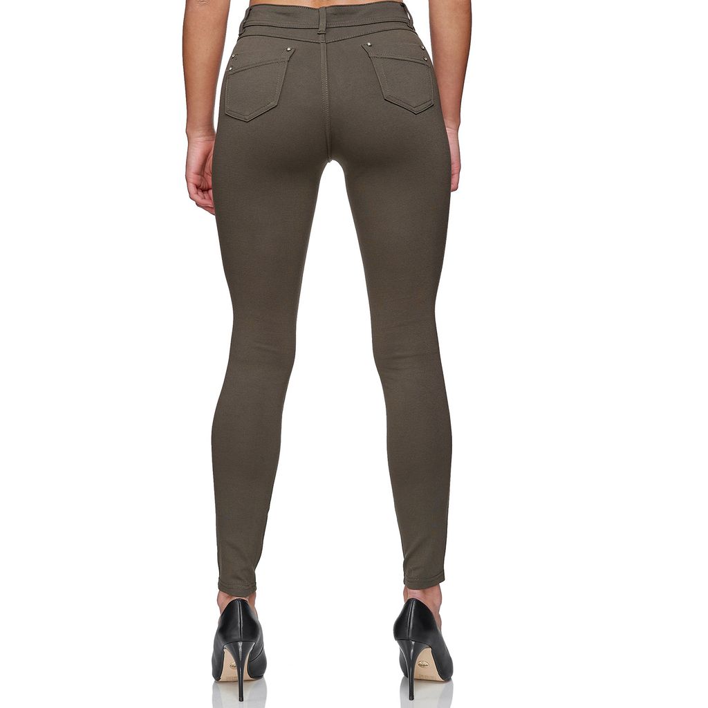 Glamexx24 Dames Skinny Fit Jeans Hoge Taille - Stretch Broek