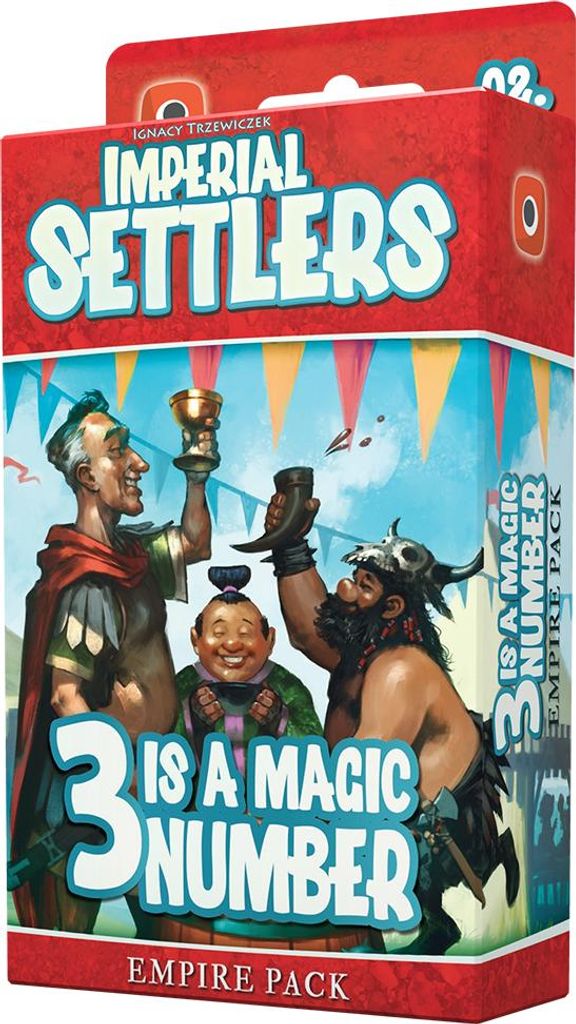 Imperial Settlers 3 Is a Magic Number - Kartenspiel Erweiterung - ENG Edition