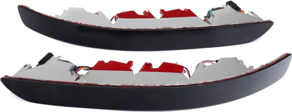 Remstoplamp Zyrell – Unteres Rücklicht für Heckstoßstange – Für Audi Q5 (2009-2017) – Gerauchtes Glas – 2er Set