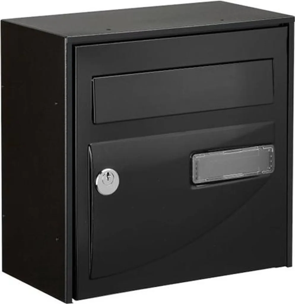 Petite boîte aux lettres Probat Compact Decayeux noire pour petits espaces