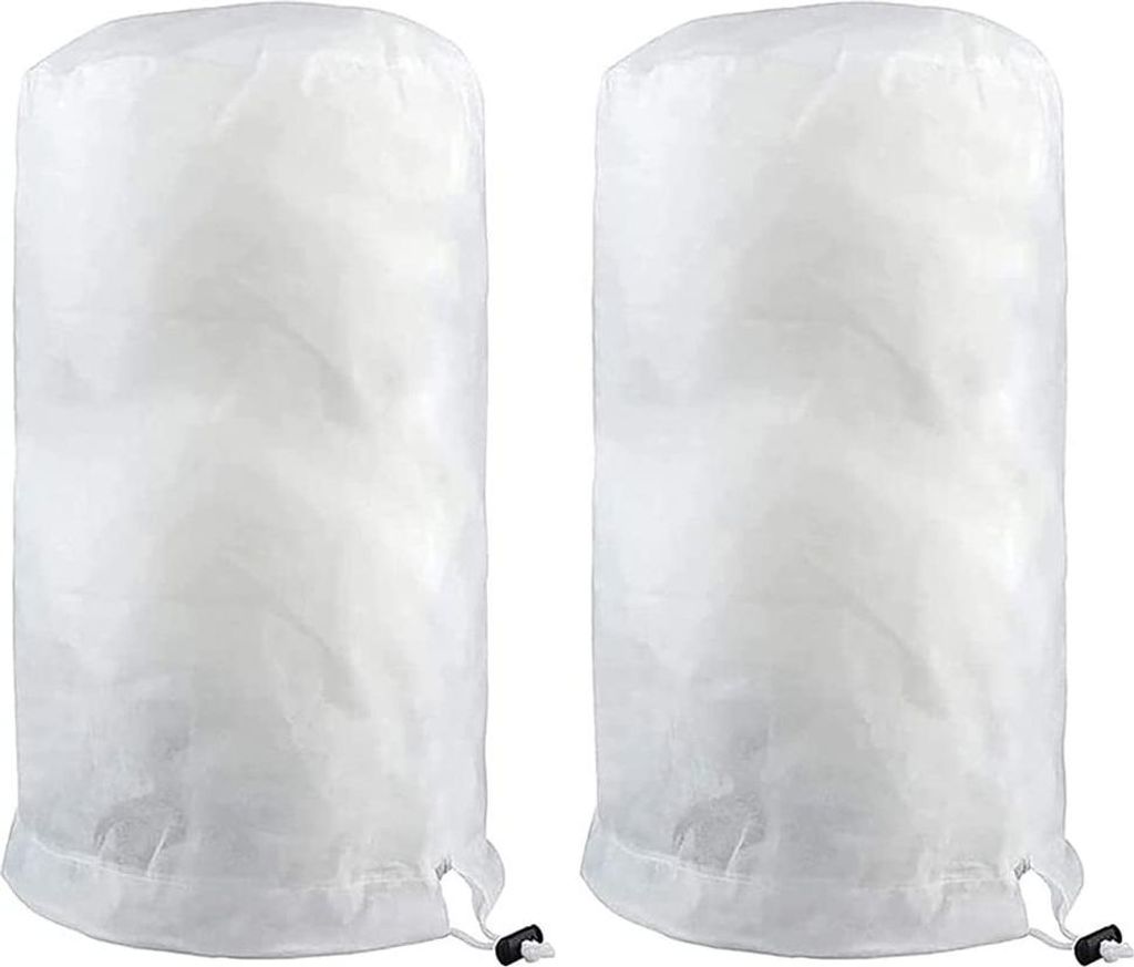 2 Stück Groß Winterschutz Pflanzen - 2.0x2.4m Abdeckung Pflanzen Winter Pflanzenschutzsack - Frostschutz Pflanzenabdeckungen mit Reißverschluss ...