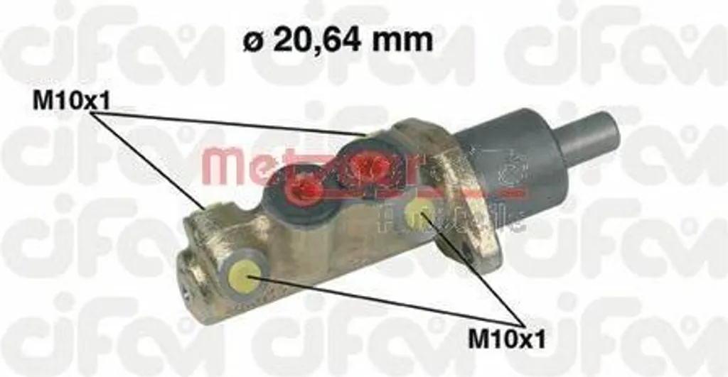 Réparer fuite de freinage avec ce maître-cylindre pour VW Golf Polo