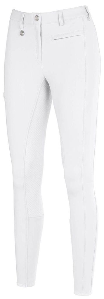 Pikeur Damenreithose " PK_NEW LUGANA " mit Grip - Ganzbesatz, Reithose Farbe - weiß Größe - 42
