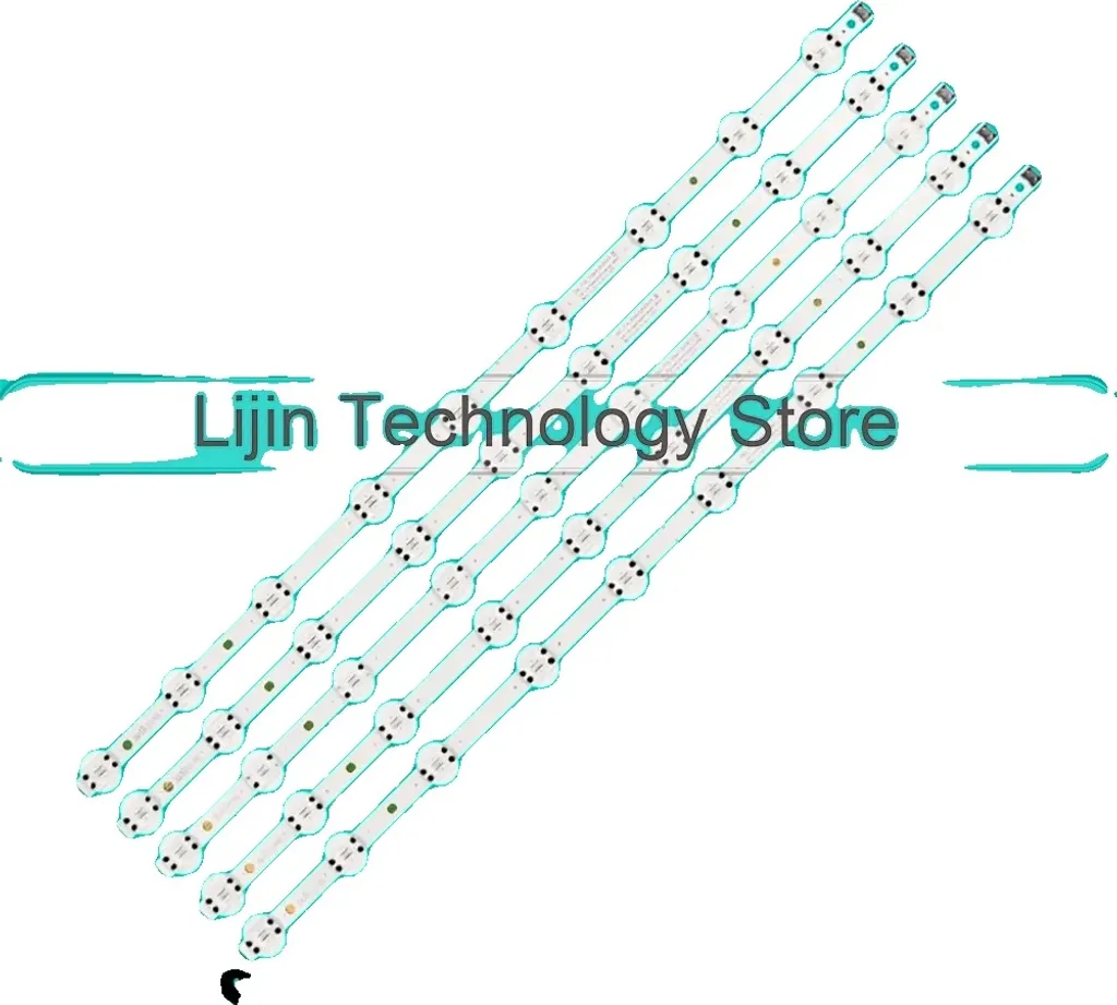 Réparer écran TV : Bande LED 715mm 6V 9 perles pour image lumineuse