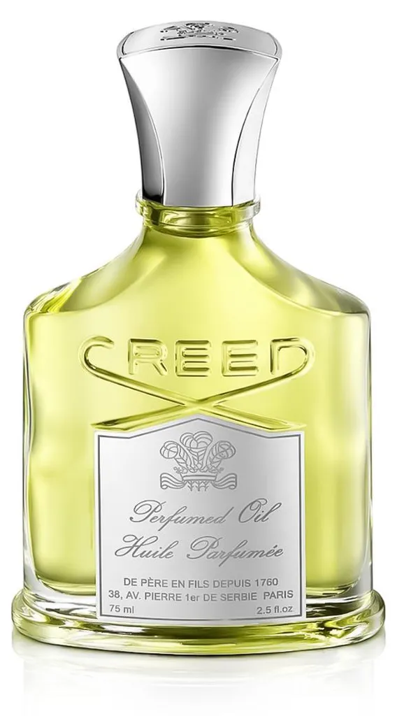 Creed Love In White Huile Parfumée 75 ml sans Alcool Tenue Longue