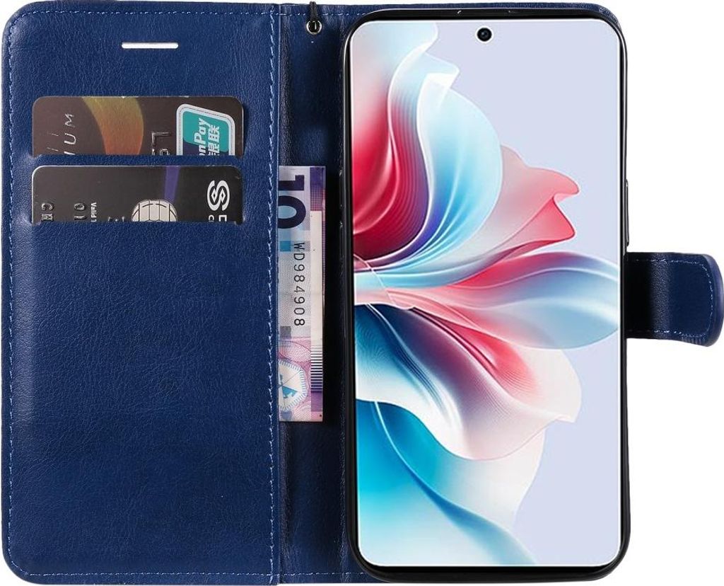 OPPO Reno11 F 5G Hülle - Coverup Klapphülle - Blau