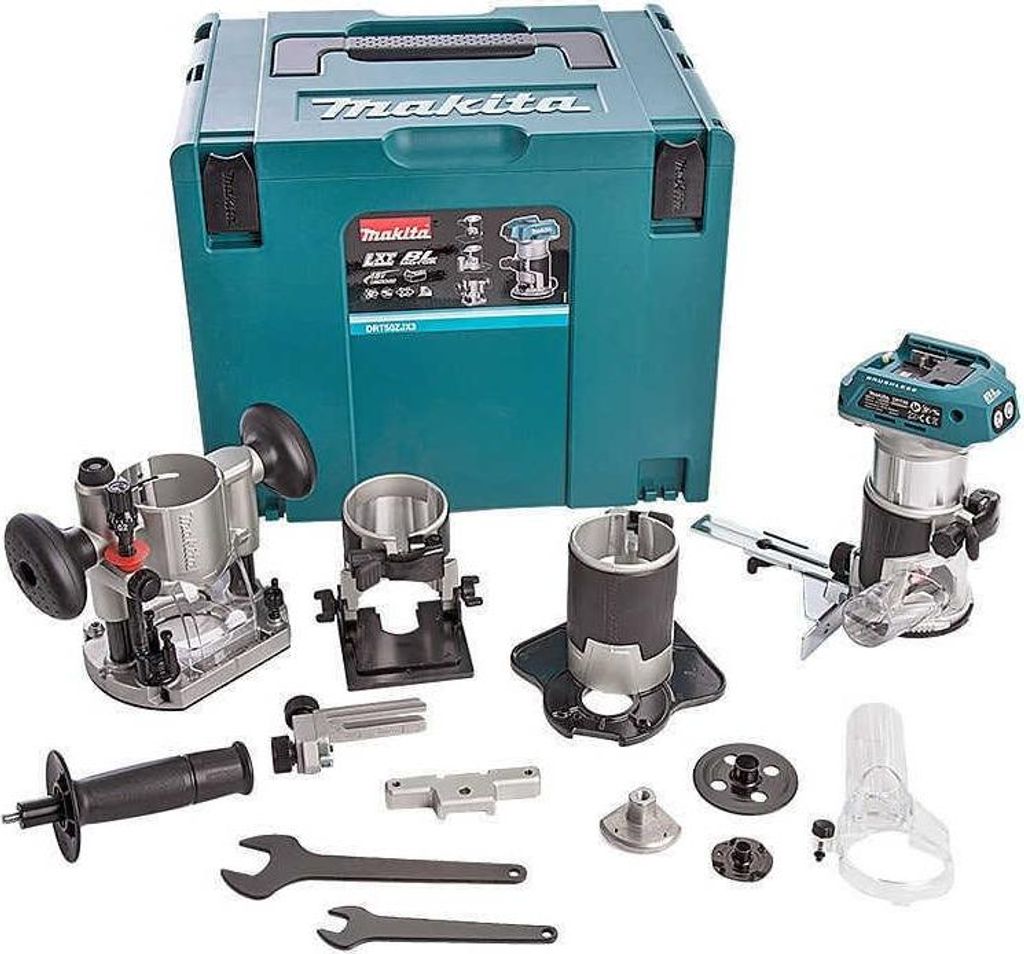 18 V 8 mm Trimmer (nur Produkt + Zubehörsatz) MAKITA - Ohne Produktbild 