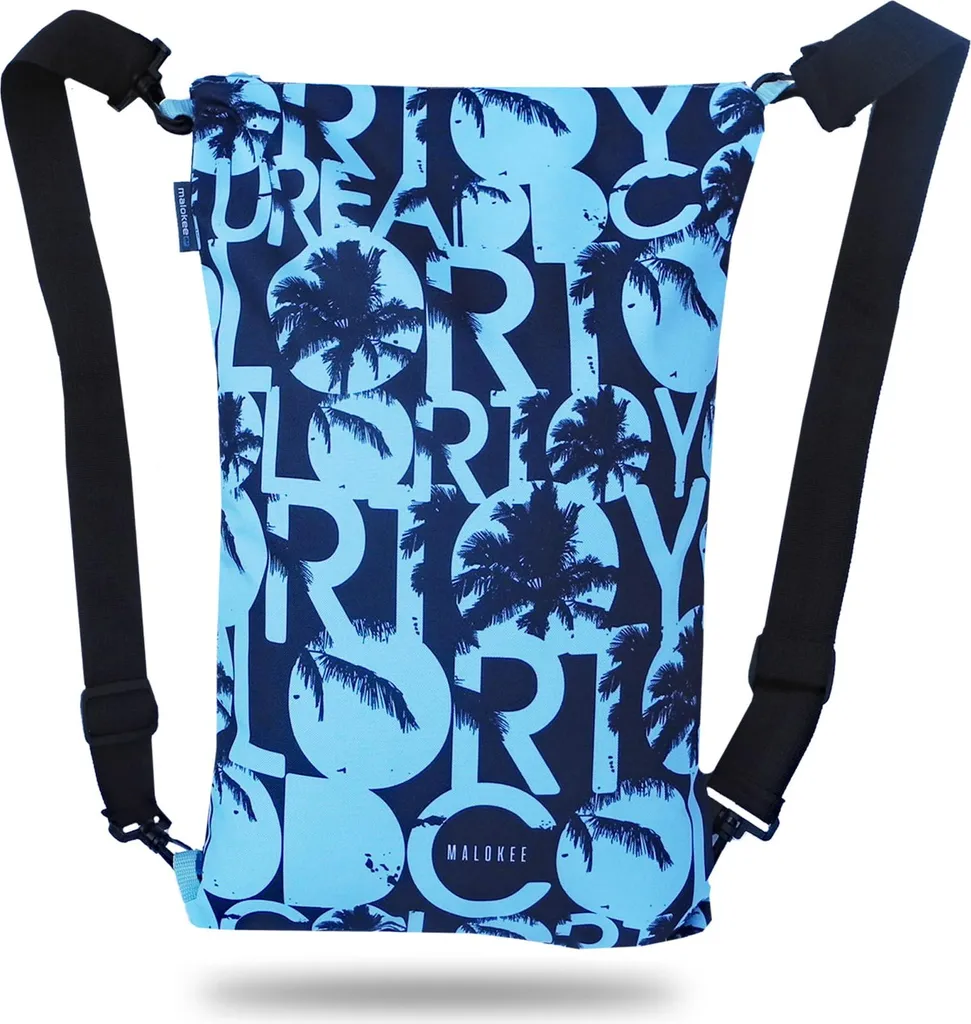 Sac de sport bleu 2 en 1 pour homme et femme idéal pour les trajets urbains