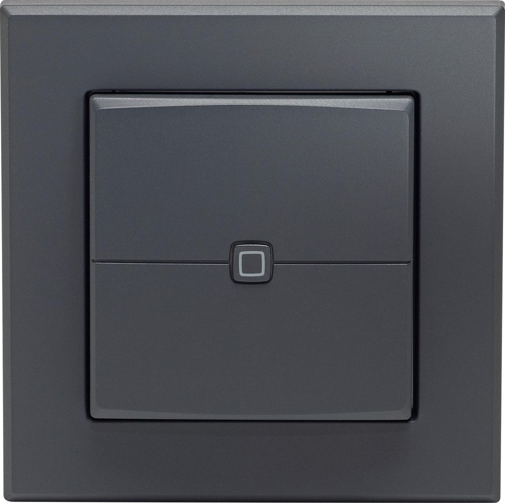 Homematic IP Wandtaster 2-fach, anthrazit V2