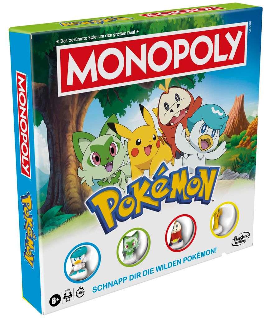 Monopoly: Edycja Pokémon - Gra planszowa w wersji Immagine del prodotto 