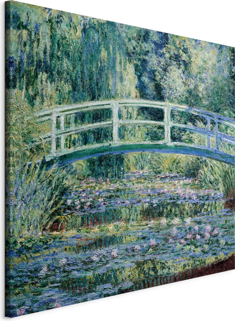 Stampa su TNT 60x60 Monet Giverny - Alta Risoluzione e Durata