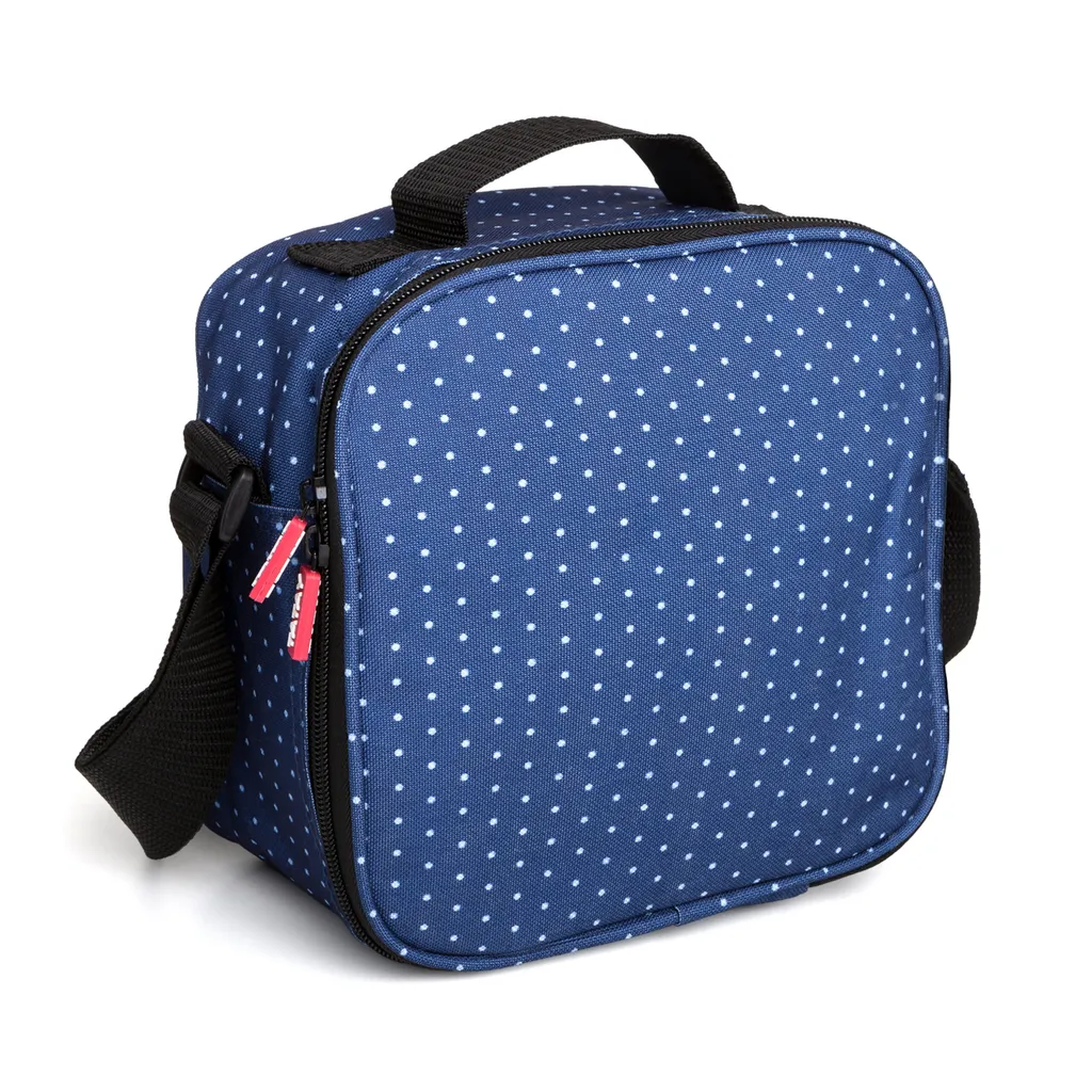Sac Repas Isotherme Tatay Urban Food Bleu à Pois pour Déjeuner Bureau