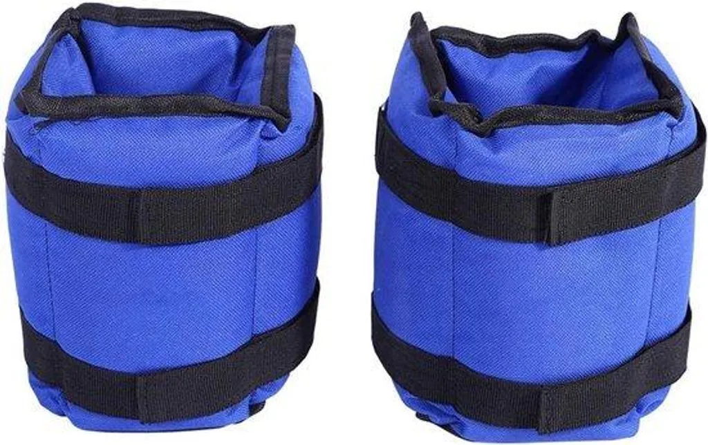 Lests de chevilles pour tonifier les jambes 2 x 2.5 kg réglables confort