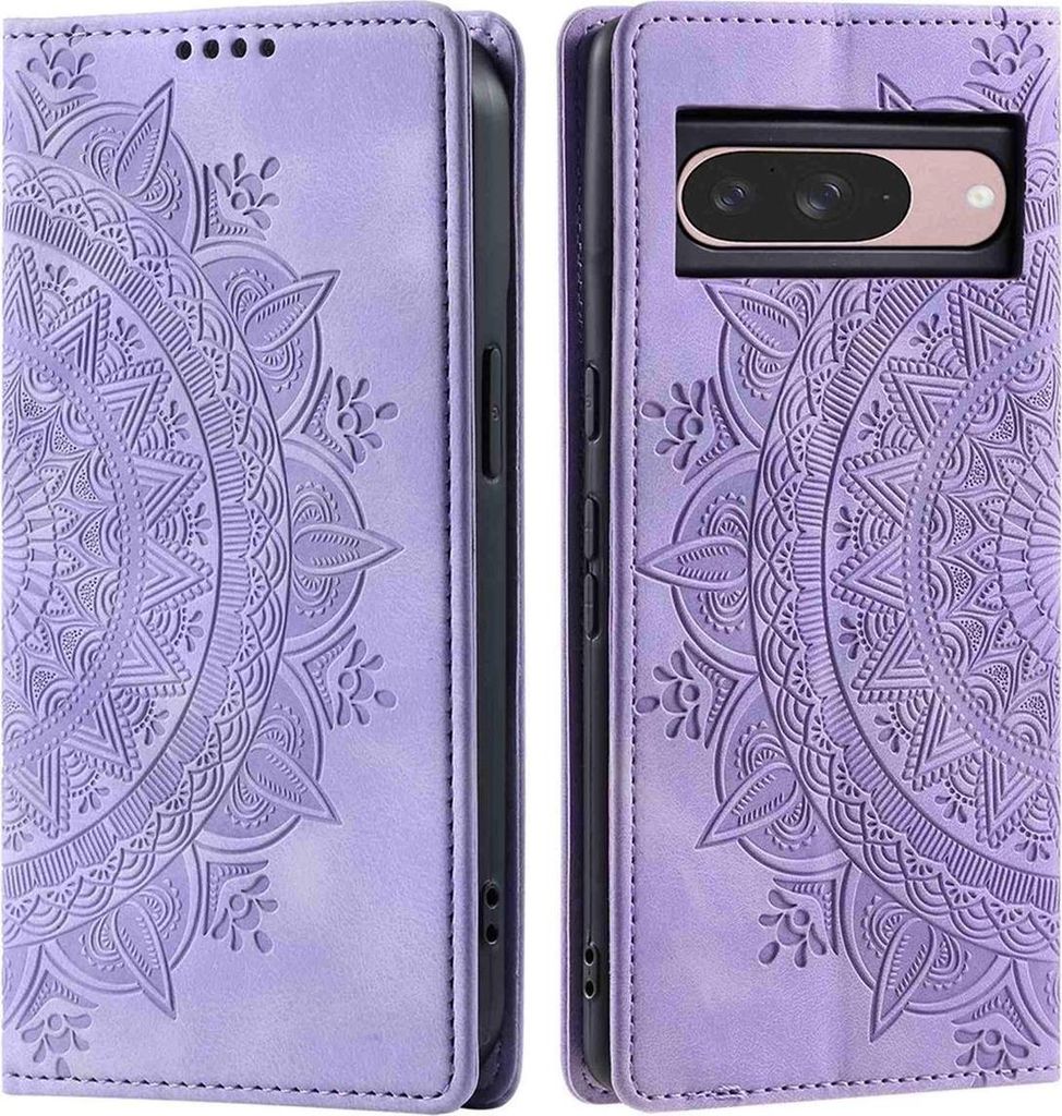Hülle für Google Pixel 10/10 Pro Handyhülle Flip Case Cover Tasche Mandala