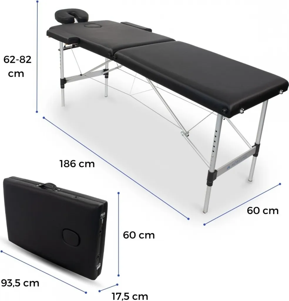Table de Massage Pliante Stable et Légère Mobiclinic CA-01 150kg Max