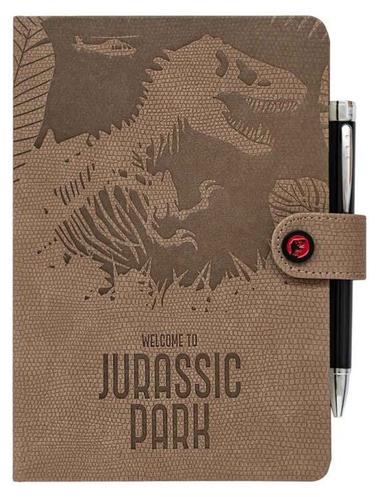 Jurassic Park A5-Notizbuch mit Projektorstift