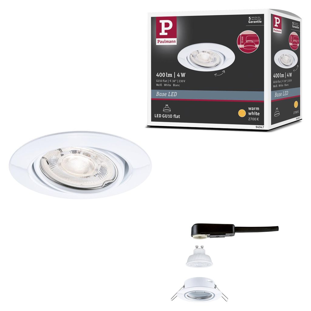 Luminaire encastré LED Paulmann Base Image du produit 