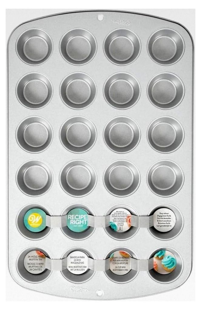 Mini-Muffinform mit 24 Mulden