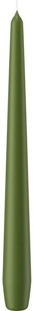 Spitzkerzen Olive 250 x Ø 25 mm, 12 Stück
