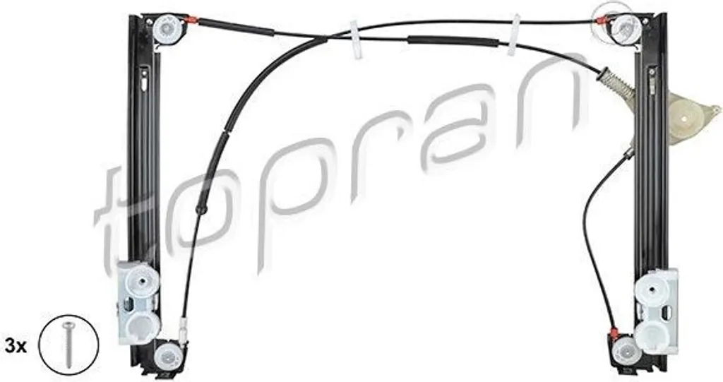 Mécanisme de Lève-vitre Électrique Avant Droit pour MINI Cooper One R50 R53