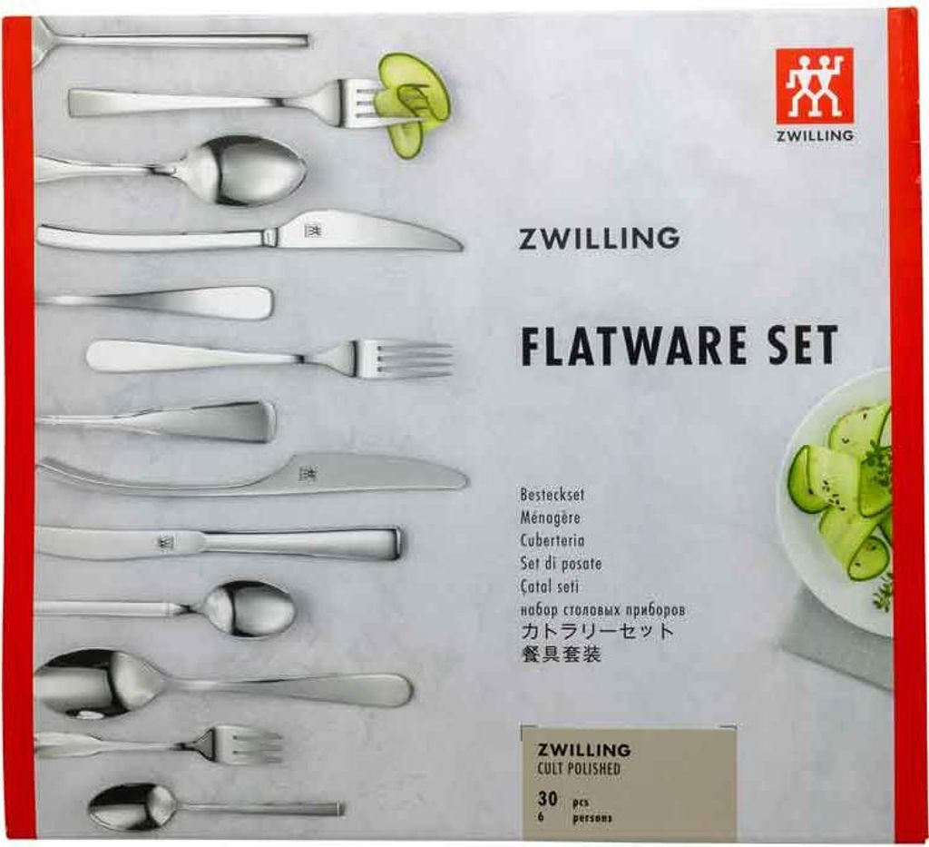 BSF / Zwilling 02172-308-0 Besteck Set Cult poliert, 30