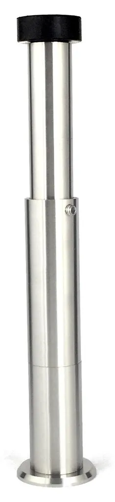 Protection murale pour porte longue distance réglable 88-165 mm inox noir