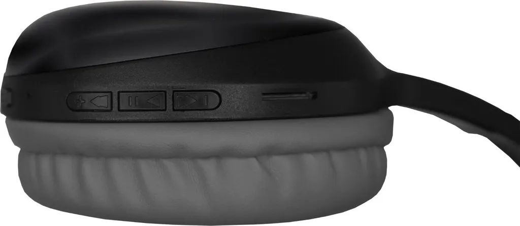 Casque Audio Bluetooth TECHMADE Noir - Serre-tête Réglable et Confortable