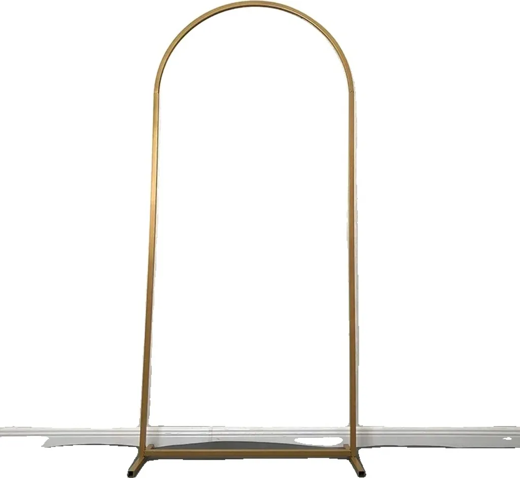 Arco Nuziale Oro Minimalista 1,5m - Cornice Personalizzata Wedding
