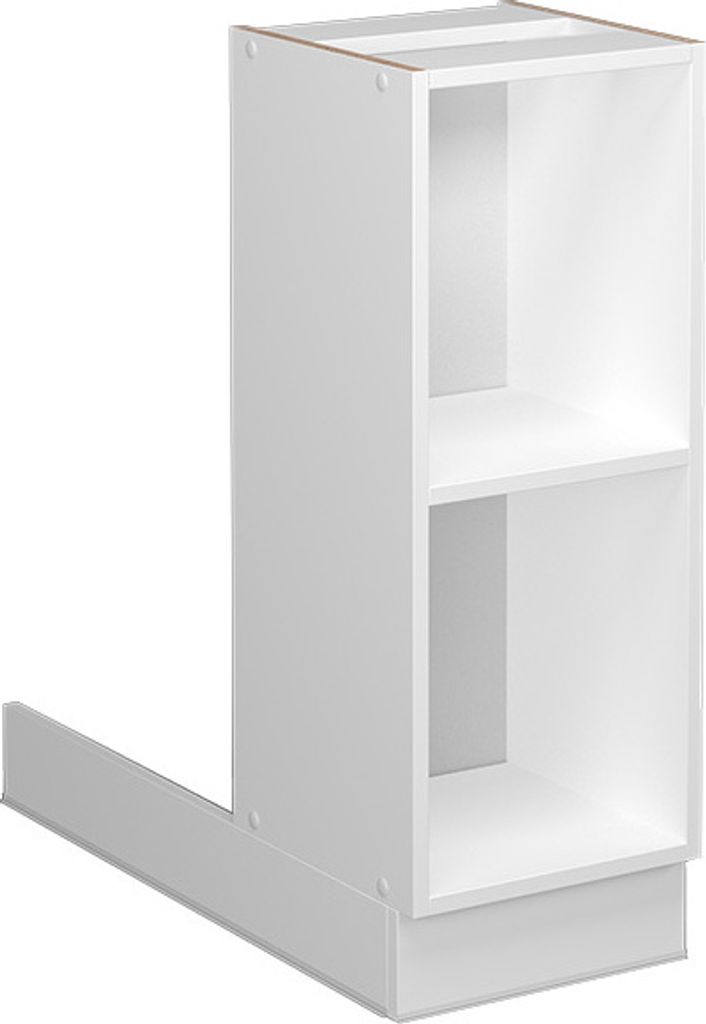 Kücheninsel Vicco Fame-Line Weiß 30 cm ohne Arbeitsplatte, Model 38464