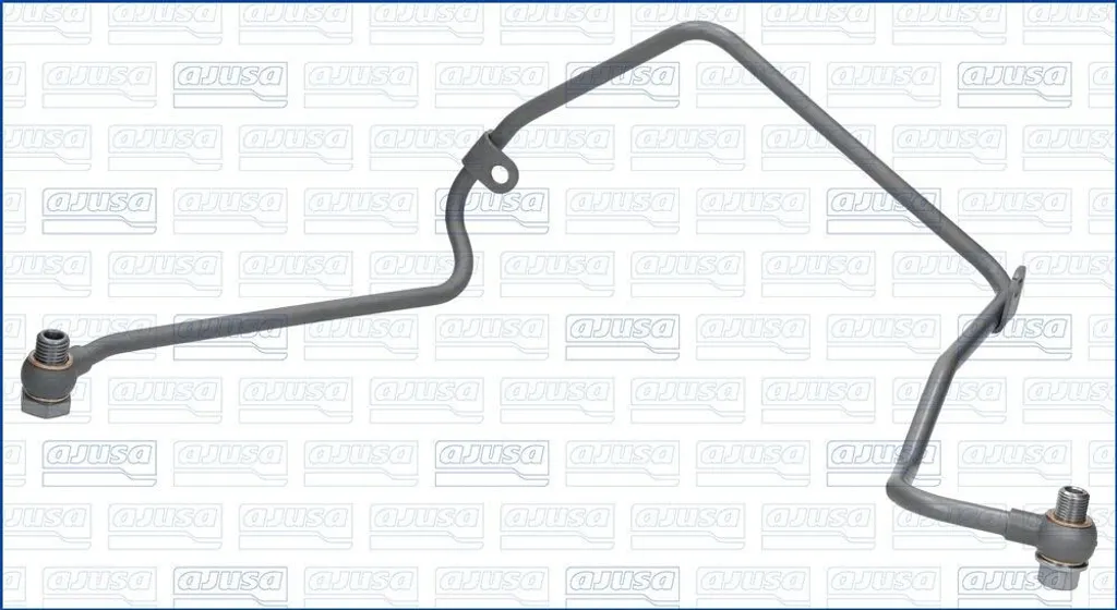 Conduite d'Huile Turbo Mercedes W169 2.0 - Acier Renforcé Haute Pression